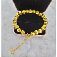 ราคา สร้อยข้อมือสามกษัตริย์ สร้อยข้อมือสองกษัตริย์ เม็ดกลม เม็ดใหญ่ ลายจีบ (20227626833)