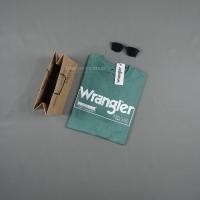 ราคา Wrangler นำเข้าเสื้อยืดผู้ชายเสื้อยืดของสหรัฐอเมริกาเสื้อยืดนำเข้าเสื้อยืดสีเขียวแร่ (20666954379)