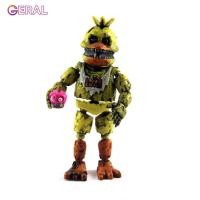 ราคา FNAF Five Nights ที่ Freddy S Nightmare Freddy ชิก้าบอนนี่ Funtime Foxy PVC ตัวเลขการกระทำของเล่น6ชิ้น เซ็ต (12888752176)