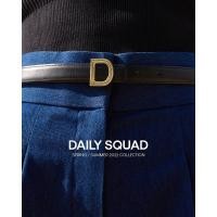 ราคา พร้อมส่ง DAILY SQUAD D BELT เอว 24 32 นิ้ว เข็มขัดหนังแท้ ใส่ได้ 2 ด้าน สีดำ กับ น้ำตาล (12697988349)