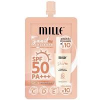 ราคา MILLE แบบซอง BB ครีมซองมิลเล่ เซรั่มถั่งเช่า เซรั่ม เอสเซนส์ถั่งเช่า D2 Primer ไพรเมอร์ พกพาสะดวก ซอง กล่อง (20698433781)