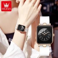 ราคา นาฬิกาควอทซ์สำหรับผู้หญิงมีกล่องนาฬิกาแฟชั่นแบรนด์ OLEVS ใส่ลำลองกันน้ำสำหรับผู้หญิงของแท้สไตล์เกาหลี (20190627468)