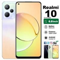 ราคา สมาร์ทโฟน Realmi 10 Pro 5g เต็มหน้าจอ 6 8 นิ้วราคาถูก Ram 12 512 GB รองรับไลน์ ยูทูป แอพธนาคาร โทรศัพท์มือถือ android 4g 5g สมาร์ทโฟนราคาถูก มีประกัน มีบริการเก็บเงินปลายทาง (20177102668)