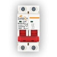 ราคา Lumira เบรกเกอร์ไฟ DC 2P Breaker 1000V Lumira รุ่น MCB C25 C32 C63 DC1000V (20568540069)
