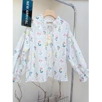ราคา พร้อมส่ง Sherbet เสื้อแขนยาวคอระบาย แต่งโบว์หน้า แขนทรงบอลลูนพองๆผ้าเปลือกไม้ น่ารักมาก อก40ยาว23 (21190844333)