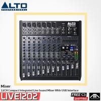 ราคา มิกเซอร์ ALTO LIVE 1202 1202FX MIXER สินค้าของแท้ LIVE 1202fx LIVE 1202 12CH Mixer usb interface มี เอฟเฟค อัลโต้ มิกเซอร์ 12ช่อง (4461372108)