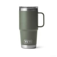 ราคา YETI แก้วเก็บความเย็น รุ่น RAMBLER 20 OZ TRAVEL MUG WITH STRONGHOLD LID CAMP GREEN (20800854592)