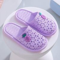 ราคา AOKANG Korean version simple solid color bathroom non slip indoor and outdoor muffin thick bottom heightened womens slippers (19813532906)