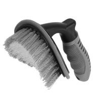 ราคา SEAMETAL Car Wash Cleaning Brush Car Wheel Hub Gap Cleaning Tool Brush T bend Handle Brush Special Tire Brush (20383867558)