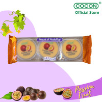 ราคา Cocon พุดดิ้งเยลลี่ผสมวุ้นมะพร้าวรสผลไม้ต่างๆ แพ็ค3ถ้วย 80gx3 (20970763152)