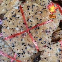 ราคา ข้าวเกรียบ งา มะพร้าว เพชรบุรี แพ็คละ 5 มัด (17441470585)