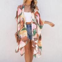 ราคา กิโมโนลายดอกไม้สีน้ำตาลกิโมโนชายหาดแจ็คเก็ตกิโมโนเสื้อคาร์ดิแกน KimonoกิโมโนยาวปกคลุมชายหาดBoho กิโมโนสำหรับเธอชุดกิโมโนแขนค้างคาวพิมพ์ลายเขตร้อน (20474271550)