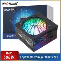 ราคา แหล่งจ่ายไฟ500W สูงสุด110V 220V 24pin Atx แหล่งจ่ายไฟ500W Max Active PFC แหล่งจ่ายไฟ unit สำหรับเดสก์ท็อป IWONGOU GAMESD600 PSU (21171139370)