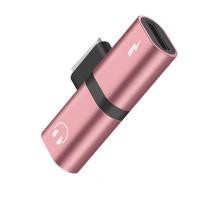 ราคา ไฟเป็นแจ็คหูฟังอะแดปเตอร์ AUX 3 5มม USB อะแดปเตอร์แปลงไฟให้แสงสว่างแบบไฟคู่สำหรับ IPhone X XS 7 8 14 Plus (20173428612)