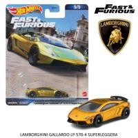 ราคา HOT WHEELS PREMIUM ล้อยาง รุ่น LAMBORGHINI GALLARDO LP 570 4 SUPERLEGGERA สีทอง จากชุด FAST FURIOUS ลิขสิทธิ์แท้100 (21206624683)
