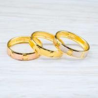 ราคา YHLG แหวนทอง luxury ring น้ำหนักครึ่งสลึง (20237084323)