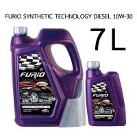 ราคา FURIO SYNTHETIC TECHNOLOGY DIESEL 10W 30 15W 40 น้ำมันเครื่อง ดีเซล กึ่งสังเคราะห์ บางจาก แถมกรอง (21218298157)