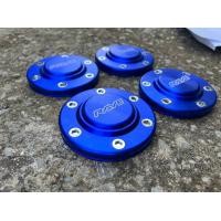 ราคา ฝาครอบดุมล้อ ฝาปิดดุม 4ชิ้น สีน้ำเงิน 105 106 mm ตัวสูง Vigo Revo Ford Triton ออนิว2020 หรือล้อที่มีขนาด105 106มิล (19119670896)