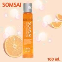 ราคา SOMSAI สบู่วิตามินส้มใส สบู่เหลวทำความสะอาด ผิวหน้า สูตรเข้มข้น By Ecovit 1 ขวด100 มล (18264234878)