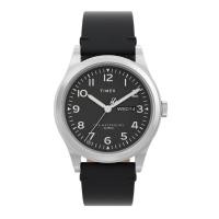 ราคา TIMEX TW2W14700 Waterbury Traditional นาฬิกาข้อมือผู้ชาย สายหนัง สีดำ หน้าปัด 39 มม (21065091039)