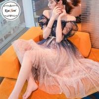 ราคา พร้อมส่ง แถมเข็มขัดไข่มุก ชุดเดรสแฟชั่น ชุดเดรสออกงานแต่ง ชุดเดรสไปงานแต่งงานบุญงานมงคล ชุดเดรสสีชมพูสีน้ำเงิน ชุดเดรสเกาหลี ชุดเดรสน่ารักฟรุ้งฟริ้ง ชุดเดรสสีชมพสีน้ำเงินู ชุดเดรสงานป้าย ชุดเดรสสั้น (