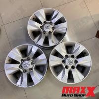 ราคา ล้อแม็กซ์แท้ถอด TOYOTA REVO ขอบ 17x7 5 6รู139 7 ET30 สีบรอนซ์ สภาพดี มีตำหนิตามภาพ มีรอยตามการใช้งาน ราคาต่อวง CP 27 (20487429699)