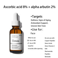 ราคา The Ordinary Ascorbic acid 8 alpha arbutin 2 30ml ปรับสีผิวให้กระจ่างใสขึ้น α อาร์บูติน (20831501654)
