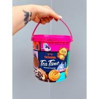 ราคา คุกกี้ คุกกี้ถังมาทาง Tatawa Tea Time Assorted Cookies Tatawa Nutri More รวมรสชาติใน 1 ถัง 400 กรัม (21119536641)