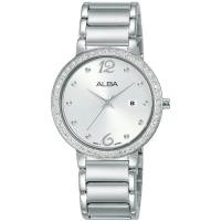 ราคา นาฬิกาข้อมือผู้หญิง ALBA Fashion รุ่น AH7BK5X หน้าปัดสีน้ำเงิน AH7BK7X หน้าปัดสีขาว ขนาดตัวเรือน 31 มม Quartz 3 เข็ม ตัวเรือน สาย สแตนเลสสตีล Stainless steel 2 สีเงิน (17521251276)