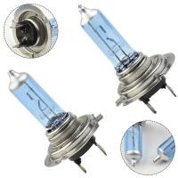 ราคา ไฟหน้ารถยนต์ไฟหน้าฮาโลเจนก๊าซซีนอนหลอดไฟโคมไฟ DC 12V กันน้ำ1คู่ H4 100W H7 55W (21260850655)
