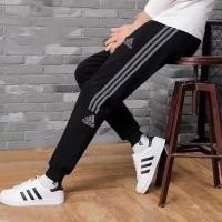 ราคา Adidasกางเกงลำลองผู้ชายแบบบางหลวมขนาดใหญ่กางเกงวอร์มแห้งเร็วกางเกงเลกกิ้ง (20525158718)