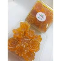 ราคา ขนมวุ้นกรอบ วุ้นกรอบเก๊กฮวย วุ้นกรอบสมุนไพร กรอบนอก หนึบใน ขนาด 100 กรัม 50 บาท (18500829214)
