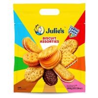 ราคา Julies Biscuit Assorties จูลี่บิสกิตรวมคุ๊กกี้ ขนาด 289 กรัม (21195187697)