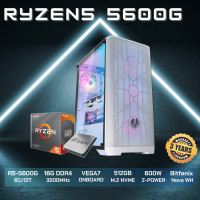 ราคา คอมประกอบ AMD RYZEN 5 5600G A520M RAM 16GB 3200 AMD VEGA M 2 512GB 600W สินค้าใหม่ มีรับประกัน (20553051095)