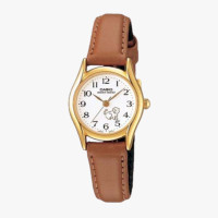ราคา ประกันร้าน CASIO นาฬิกาข้อมือผู้หญิง รุ่น LTP 1094Q 7B7RDF S Standard Brown (7681735229)