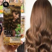 ราคา DCASH Optimus Color cream B528 สีน้ำตาลประกายทองเหลือบทอง ครีมย้อมผม ออร์แกนิค 100ml (18993727651)