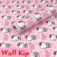 ราคา COD ถูกที่สุดวอลเปเปอร์ ติดผนัง กาวในตัว กว้าง 45 ซม ยาว 10 เมตร เต็ม คิตตี้ (20528951342)