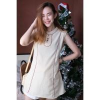 ราคา เสื้อคอจีนแขนกุดตัวยาว ปักลายเดินเส้นด้นมือ เสื้อผ้าฝ้าย เสื้อพื้นเมือง (12190242404)
