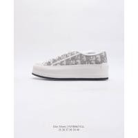 ราคา คริสเตียน ดิออร์ Authentic Christian Dior แท้ Dior WALKN High Fashion Thick Sole Slide Sandals แบรนด์หรู รองเท้ากีฬา รองเท้าบาสเกตบอล รองเท้าบาสเกตบอล รองเท้าวิ่งยอดนิยม (20992878793)