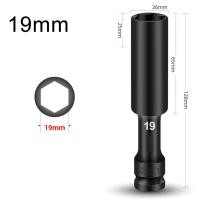 ราคา จัดส่งทันที ลูกบล็อค ยาว128MM ขนาด4หุน สีดำ ลูกบล็อก ปากหกเหลี่ยม 1 2นิ้ว 4หุน ลูกบ๊อก บล็อกลม ชุดลูกบล็อกยาว ชุดบล็อก ชุดประแจไฟฟ้า ลูกบล็อคลมยาว (20663511754)