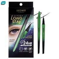 ราคา Browit บราวอิท ออโรร่า ลองสเตย์ อาย ไลน์เนอร์ 0 5g ซุปเปอร์แบล็ค (20408967949)