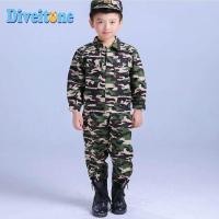 ราคา สินค้าพร้อมส่ง ชุดเสื้อผ้าเด็กลายทหาร เสื้อแขนยาว กางเกงขายาว มาพร้อมหมวก รุ่น (19766804888)