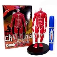 ราคา โมเดล Attack on Titan ไททันมหึมา ขนาด15cm มีกล่อง (15923045228)