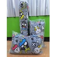 ราคา ถูกดี หมอนหนุน หมอนข้างพิมพ์ลาย แบดแบด มารุ (20538129610)