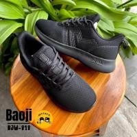 ราคา Baoji บาโอจิ รองเท้าผ้าใบ ผูกเชือก สีดำล้วน น้ำหนักเบา รุ่น BJW818 (20054126778)