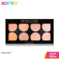 ราคา Makeup Revolution Ultra Professional Blush Palette Golden Sugar 13g เมคอัพ รีโวลูชั่น พาเลทบลัชออน 8 สีสวย (19953338857)