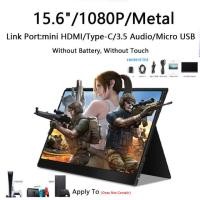 ราคา จอภาพแบบพกพา PORTABLE MONITOR 14นิ้ว 15 6นิ้ว 1080P IPS แบบพกพาลำโพงคู่ในตัวรองรับการใช้งานกับคอมพิวเตอร์แล็ปท็ เชื่อมต่อกับคอน (21119314587)