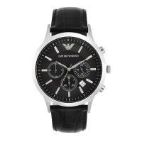 ราคา มีคูปองลด30 Emporio Armani นาฬิกาข้อมือผู้ชาย Analog ขนาดหน้าปัด 43MM รุ่น AR2447 RENATO สีดำ (20864248122)