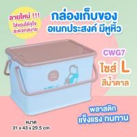 ราคา กล่องหูหิ้วอเนกประสงค์ NANNY มีฝาปิดล็อคได้ กันฝุ่น ไร้กลิ่น พลาสติกเกรดA ไซส์ S M L มี 2 แบบ แบบไม่มีลาย แบบมีลายการ์ตูน คละลาย (21028726964)