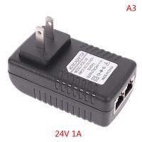 ราคา AC 110V 240V to DC 12V 15V 24V 48V 0 5A 1A POE Injector power adapter (8774823622)
